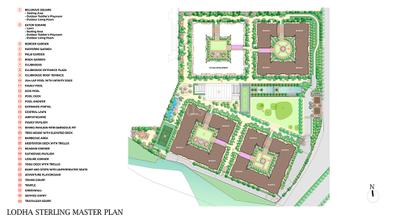 Project Image of 755.95 - 1842.03 Sq.ft 2 BHK Apartment for buy in Lodha Sterling Tower G