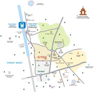 Project Image of 343.15 - 505.0 Sq.ft 1 BHK Apartment for buy in Yesha Arcadia