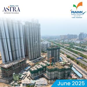 Project Image of 1720.0 - 2460.0 Sq.ft 3 BHK Apartment for buy in Ramky One Astra
