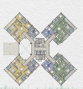 Project Image of 1690.36 - 6508.0 Sq.ft 3 BHK Apartment for buy in Prestige Pine Forest