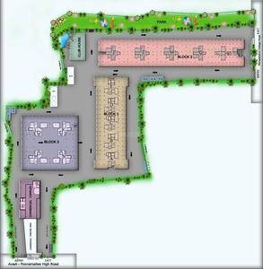 Project Image of 0.0 - 1372.0 Sq.ft 3 BHK Apartment for buy in OM Shakthy Santha Towers Phase II