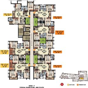 Project Image of 476.0 - 2663.0 Sq.ft 1 BHK Apartment for buy in Sidharth Upscale