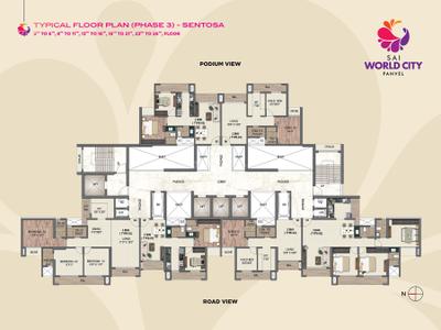 Project Image of 1810 Sq.ft 3 BHK Apartment / Flat for sale in Panvel for Rs. 20600000