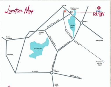 Project Image of 988.0 - 1655.0 Sq.ft 2 BHK Apartment for buy in KVR Ruby