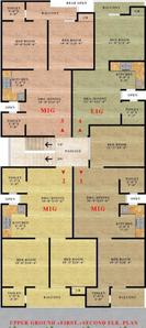 Project Image of 450.0 - 700.0 Sq.ft 1 BHK Builder Floor for buy in Astha Infratech