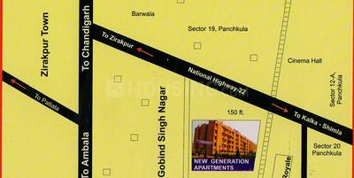 Project Image of 1335.0 - 1410.0 Sq.ft 3 BHK Apartment for buy in New Generation Extension Apartments