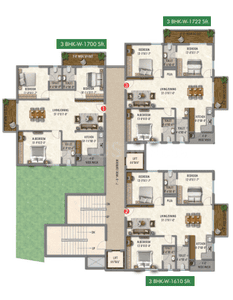 Project Image of 1112.0 - 1825.0 Sq.ft 2 BHK Apartment for buy in Arkala Life