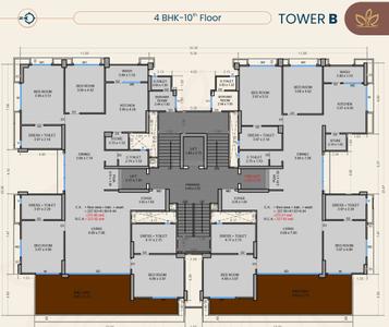 Project Image of 2453.31 - 6363.0 Sq.ft 4 BHK Apartment for buy in Happy The Impressia