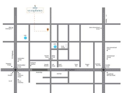 Project Image of 0.0 - 862.3 Sq.ft 3 BHK Apartment for buy in Shashvat Symphony