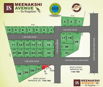Project Image of 350.0 - 781.6 Sq.ft Residential Plot Plot for buy in Prop Meenakshi Avenue