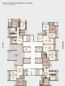 Project Image of 713.0 - 1955.0 Sq.ft 2 BHK Apartment for buy in Paradise Sai World City