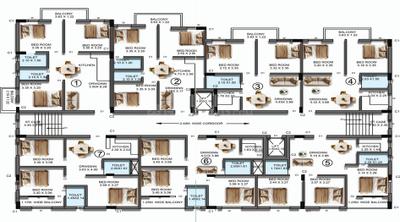 Project Image of 1015.0 - 1377.5 Sq.ft 2 BHK Apartment for buy in Joshna Skyline