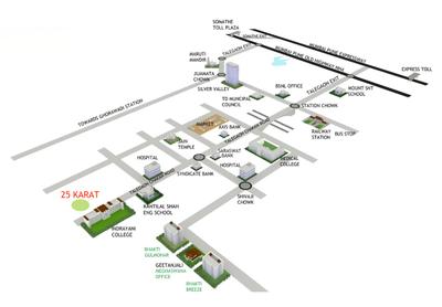 Project Image of 421.0 - 636.0 Sq.ft 1 BHK Apartment for buy in Meghaswana 25 Karat Topaz