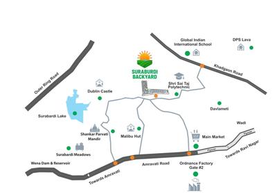 Project Image of 4855.49 - 7220.32 Sq.ft Residential Plot Plot for buy in Invest Suraburdi Backyard