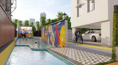 Project Image of 1150 Sq.ft 3 BHK Apartment / Flat for sale in Madanpur for Rs. 8250000
