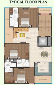 Project Image of 0.0 - 2397.0 Sq.ft 3 BHK Apartment for buy in Balaji Green Empire