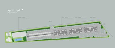 Project Image of 709.23 - 710.1 Sq.ft 2 BHK Apartment for buy in Kasturi Apostrophe