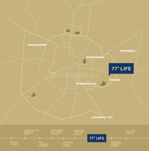 Project Image of 0.0 - 5148.0 Sq.ft 3.5 BHK Apartment for buy in DivyaSree 77 Life