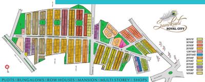 Project Image of 596.86 - 3499.99 Sq.ft Residential Plot Plot for buy in Pushpa Sanskruti Royal City