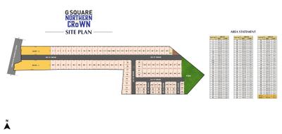 Project Image of 1219.0 - 1413.0 Sq.ft Residential Plot Plot for buy in G Square Northern Crown