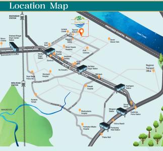 Project Image of 343.0 - 540.0 Sq.ft 1 BHK Apartment for buy in Aakash Sea Green Apartment
