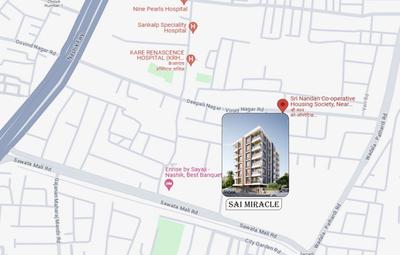 Project Image of 1002.0 - 1390.0 Sq.ft 2 BHK Apartment for buy in Shramsafalya Sai Miracle