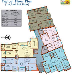 Project Image of 836.0 - 1995.0 Sq.ft 1 BHK Apartment for buy in Starlite Sunny Citadel