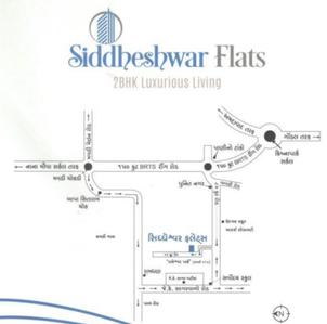 Siddheshwar Flats Location Plan 1