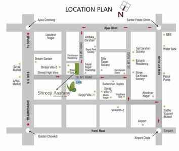 Project Image of 850 Sq.ft 2 BHK Apartment / Flat for sale in Sayajipura for Rs. 2000000