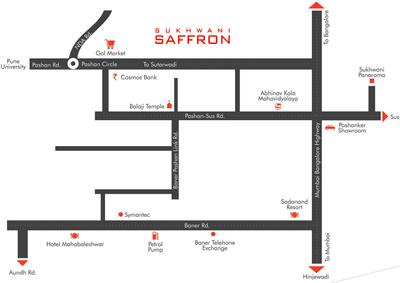 Project Image of 986 Sq.ft 2 BHK Apartment / Flat for sale in Pashan for Rs. 12000000