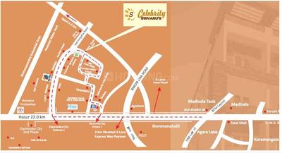 Project Image of 1170.0 - 1215.0 Sq.ft 2 BHK Apartment for buy in Celebrity Srivaru