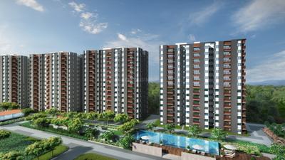 Project Image of 751.22 - 1013.86 Sq.ft 2 BHK Apartment for buy in Mahindra Lakewoods Towers D E