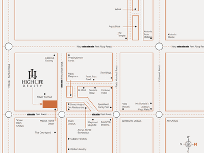 Project Image of 2128.24 - 2545.34 Sq.ft 4 BHK Apartment for buy in High Life