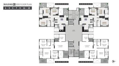 Project Image of 506.55 - 748.63 Sq.ft 2 BHK Apartment for buy in Pristine Greens Phase III