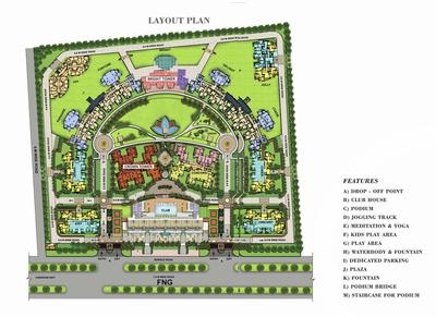 Project Image of 950.0 - 2485.0 Sq.ft 2 BHK Apartment for buy in Sikka The Crown Of Noida
