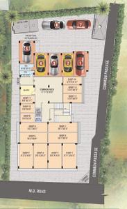 Project Image of 800.0 - 1000.0 Sq.ft 2 BHK Apartment for buy in Swapnoneer Vatika