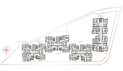Project Image of 306.02 - 685.02 Sq.ft 2 BHK Apartment for buy in Shreeji Eternity Wing A Wing B Wing C