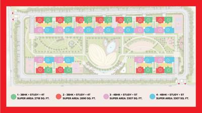 Project Image of 2690.0 - 3307.0 Sq.ft 3.5 BHK Apartment for buy in Forbes Fab Luxe Residence