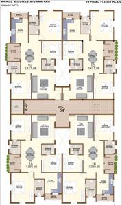 Project Image of 1385.0 - 1417.0 Sq.ft 3 BHK Apartment for buy in Anmol Siddhas Aiswariyam