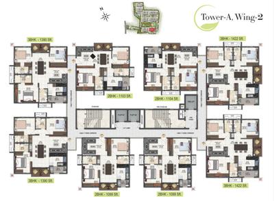 Project Image of 1422 Sq.ft 3 BHK Apartment / Flat for sale in Chikkakannalli for Rs. 16350000
