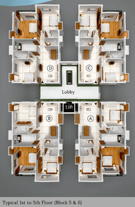 Project Image of 875.0 - 1462.0 Sq.ft 2 BHK Apartment for buy in Saket Nagar