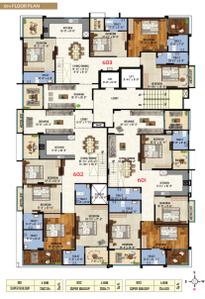 Project Image of 2541.6 - 2684.71 Sq.ft 4 BHK Apartment for buy in Shubh Mangal Prime