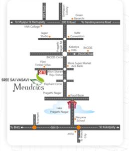 Project Image of 1175.0 - 1475.0 Sq.ft 2 BHK Apartment for buy in Sree Sai Vasavi Meadows