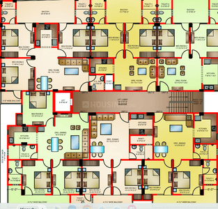 Project Image of 800.0 - 1350.0 Sq.ft 2 BHK Builder Floor for buy in Hardik Luxury Floors