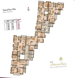 Project Image of 1070.0 - 1439.0 Sq.ft 2 BHK Apartment for buy in Asvini Atvarika