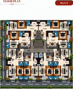 Project Image of 1100.0 - 1600.0 Sq.ft 2 BHK Builder Floor for buy in Vyom Velocity