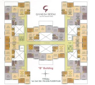 Project Image of 445.0 - 467.0 Sq.ft 1 BHK Apartment for buy in Ganesh Siddhi B Wing