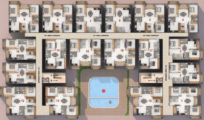Project Image of 992.0 - 1507.0 Sq.ft 2 BHK Apartment for buy in Binary Essentia