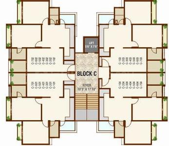 Project Image of 1314.0 - 1350.0 Sq.ft 2 BHK Apartment for buy in Pooja Heaven Phase 1