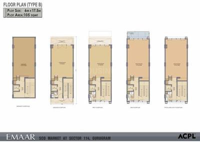 Project Image of 968.75 - 1980.56 Sq.ft Residential Plot Plot for buy in Emaar Business District Ebd 114